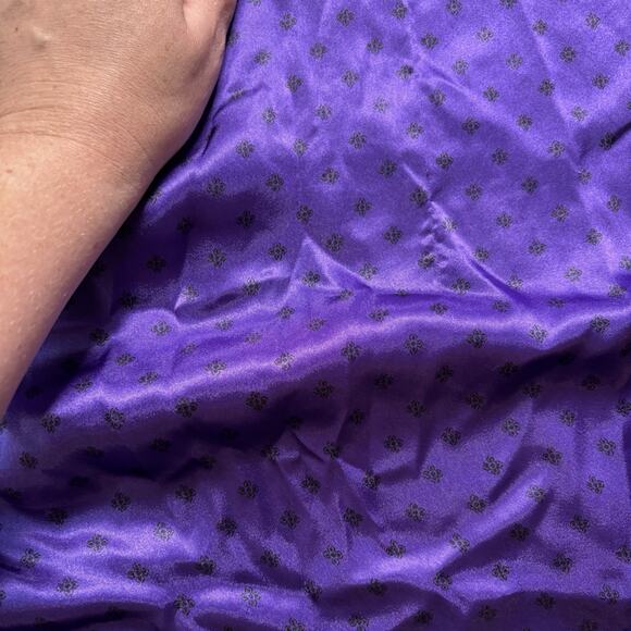 Vintage Victorias Secret Womens Satin Sleep Shirt Medium Gold Label - Picture 4 of 4